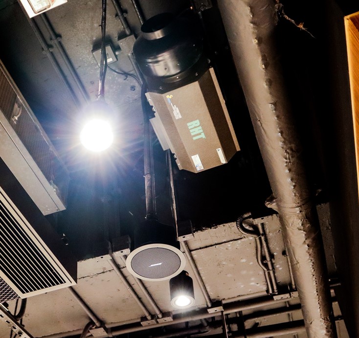 RH-220 - Duct mounted mobile Unit